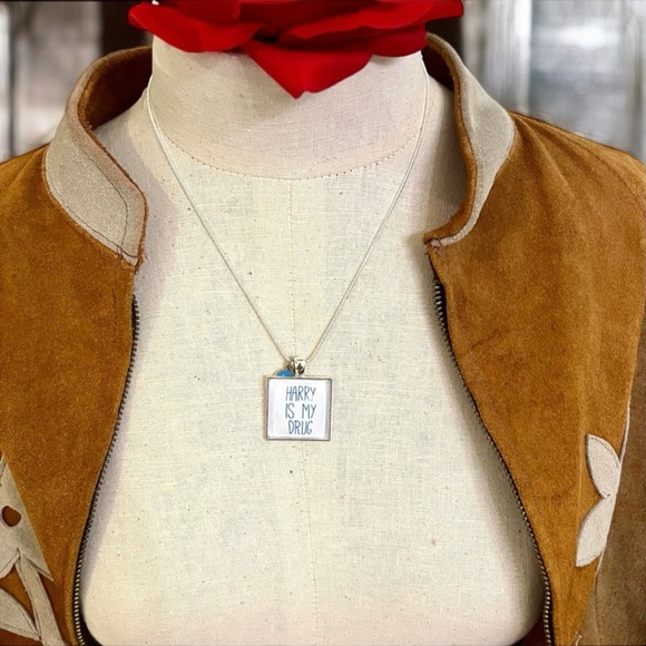 Harry is my drug pendant necklace Love Harry Styles? Prince Harry? Harry Potter? - Picture 3 of 15